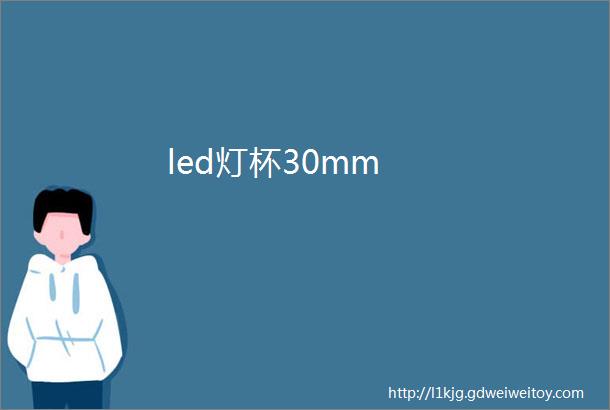 led灯杯30mm